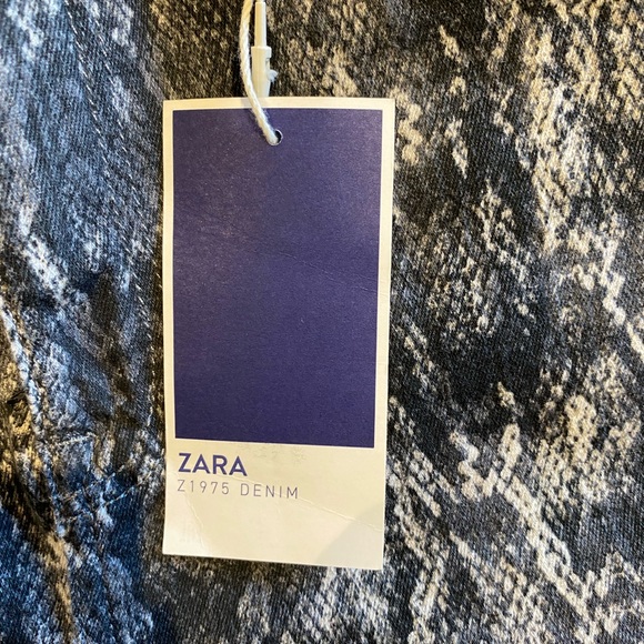 Python Zara denim skirt - Picture 6 of 6